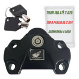 Trava Miolo Moto Antifurto Bloqueio Honda 160 150 Titan