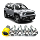 Trava Parafuso Antifurto De Roda Jeep Renegade Todos