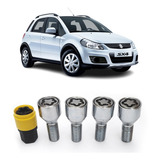 Trava Parafuso Antifurto Rodas Suzuki Nova Sx4 Todos Modelos
