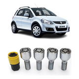 Trava Parafuso Antifurto Rodas Suzuki Nova Sx4 Todos Modelos