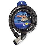 Trava Tranca Cadeado Grosso Bike Moto Estepe 1 2mts X 15mm
