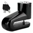 Trava Tranca Moto Bike Cadeado De Disco Universal Antifurto Cor Preto