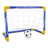 Trave Futebol Gol Kit Mini Golzinho Infantil Brinquedo Bola