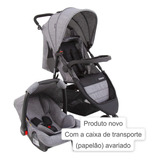 Travel System Jetty Duo Cosco Cinza