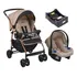 Travel System Rio K Mon Amour Com Base Burigotto Cor Bege