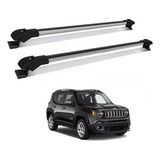 Travessa Rack Bagageiro Jeep Renegade 2015 A 2018 Preto Slim