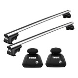 Travessas De Teto Thule Chevrolet Tracker Em Aluminio Smart 