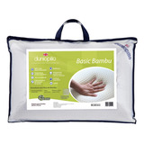 Travesseiro Basic Queen Látex Capa De Fibra De Bambu
