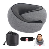 Travesseiro De Viagem Para Avião Com Máscara Para Os Olhos