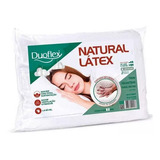 Travesseiro Duoflex Natural Látex   Ln1104 Cor Branco