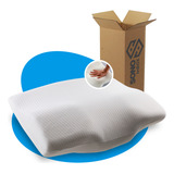Travesseiro Ergonômico Sonoinbox Cervical Com Capa Removível Com Ziper