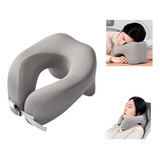 Travesseiro Pescoço Viagem Cabeça Dormir Sentado Mesa Confor