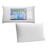 Travesseiro Viscoelástisco King Nasa 90cm Cor Branco