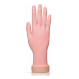 Treinador De Unhas Flexível Para Prática De Manicure Mão