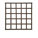 Treliça Jardim Vertical Eucalipto 90x90 Cm Stain Nogueira