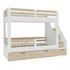 Treliche Infantil Jade Com Escada Mobikasa Cor Branco/legno Salinas