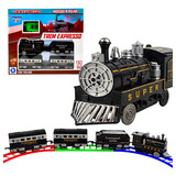 Trem Expresso Ferrorama Brinquedo Locomotiva 138cm À Pilha