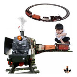 Trenzinho 15 Pcs Trem Solta Fumaça Alloy Metal Rail King lcf