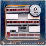 Trem Metropolitano Cptm Conjuntos Frateschi Model