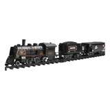 Trem Passageiro Locomotiva Solta Vapor A Pilha