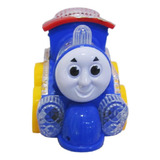 Trem Trenzinho Bate E Volta Funny Loco Com Som E Luz Color