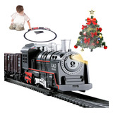 Trem Trenzinho Brinquedo Ferrorama Locomotiva Com Som Luz