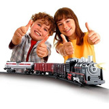 Trem Trenzinho Ferrorama Com 85 5 Cm Locomotiva Luz Som