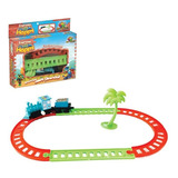 Conjunto de Trem Trenzinho Elétrico LIONEL The Polar Express com Controle  Remoto, para Adultos e Crianças - Dular