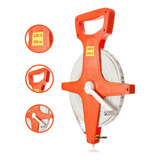 Trena Fita Métrica 100m Fibra De Vidro Flexível Profissional