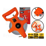 Trena Longa Aberta 50 Metros X 19 Mm Fita Fibra De Vidro