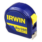Trena Manual Fita De Aço 8m X 25mm Standard Irwin