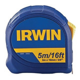 Trena Manual Standard 5m Irwim Modelo Iw13947 Ferramenta Essencial Para Tirar Medidas Com Precisão