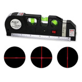 Trena Metro Nivel 3 Linhas Laser Regua Profissional