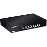 TRENDnet Roteador Empresarial Gigabit Multi WAN VPN TWG 431BR 5 Portas Gigabit 1 X Porta De Console QoS Roteamento Inter VLAN Roteamento Dinâmico Balanceamento De Carga Alta Disponibilidade Atualizações De Firmware On Line