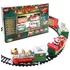 Trenzinho Elétrico Do Papai Noel Brinquedo Natal C/ 11 Peças