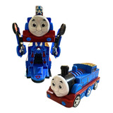 Trenzinho Thomas Vira Robô Tranformes Com Luz Som E Música