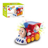 Trenzinho Trem Com Globo De Luz Led Som Brinquedo Infantil