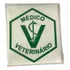 Três Adesivos Médico Veterinário Para Colar Interno No Vidro