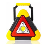 Triângulo Carro Led Luz Sinalizador Segurança Emergência