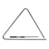 Triangulo De Aco Cromado