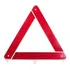 Triangulo De Segurança Vermelho Refletivo Com Base Branca