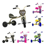 Triciclo 3 Rodas Infantil Bicicleta Criança Motoca Buzina