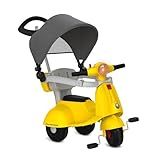 Triciclo Banderetta C Capota Passeio Pedal Amarelo Bandeirante