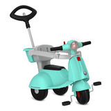 Triciclo Banderetta Passeio E Pedal Turquesa Bandeirante