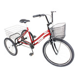 Triciclo Bicicleta 3 Rodas Aro 26