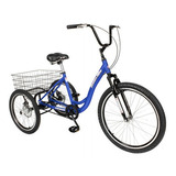 Triciclo Bicicleta 3 Rodas Deluxe Alumínio
