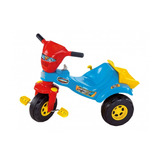 Triciclo Cargo Magic Toys Tico tico Azul celeste E Vermelho