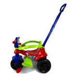 Triciclo Carrinho De Passeio Infantil C Pedal Kemotoca Baby