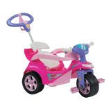 Triciclo Carrinho Para Baby Trike Evolution Biemme Rosa
