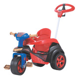Triciclo Com Haste Removível Baby Trike